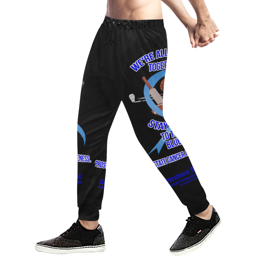 Prostate-Cancer-Awareness Men's All Over Print Sweatpants (Model L11)