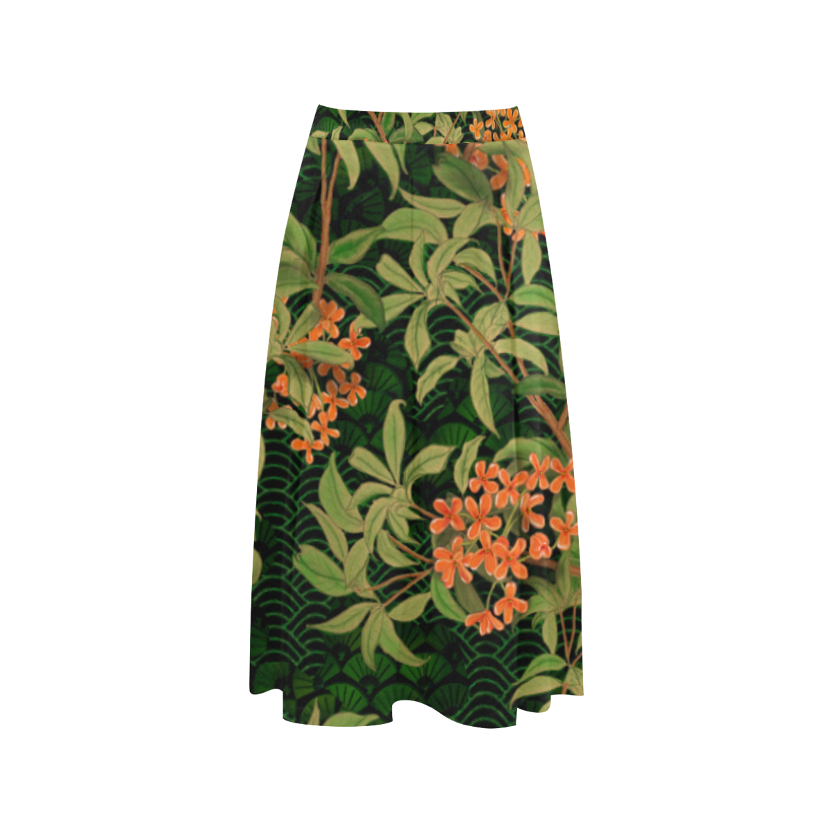 Kinmokusei Aoede Crepe Skirt (Model D16)