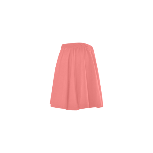 color light red Mini Skating Skirt (Model D36)