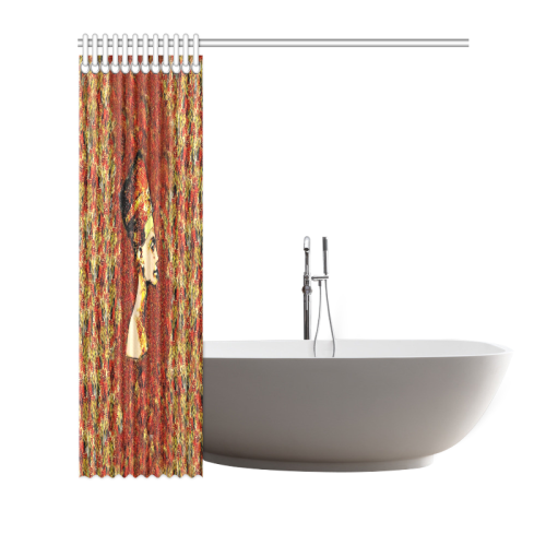 Nefertiti Shower Curtain 72"x72"