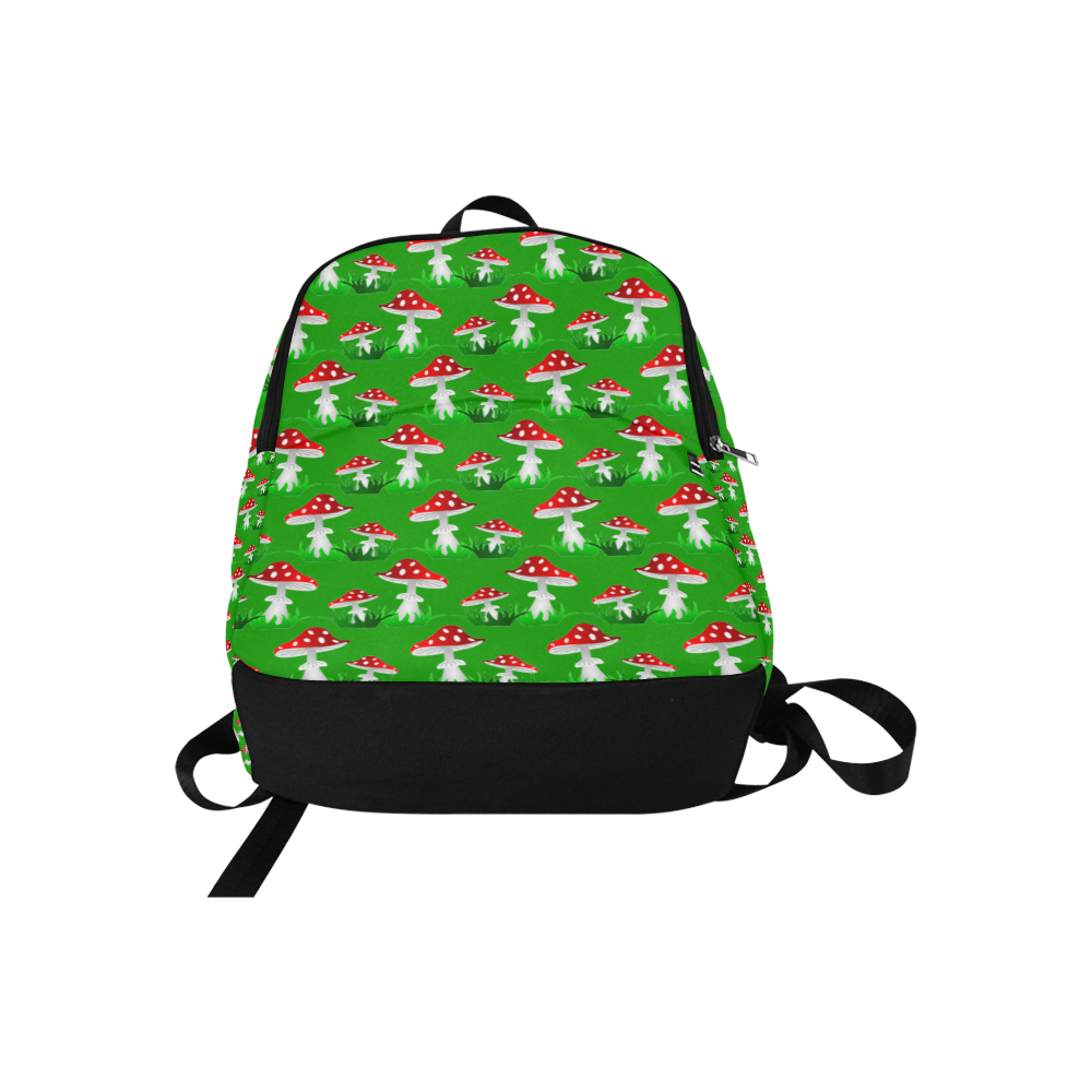 Toadstool red  pattern Fabric Backpack for Adult (Model 1659)