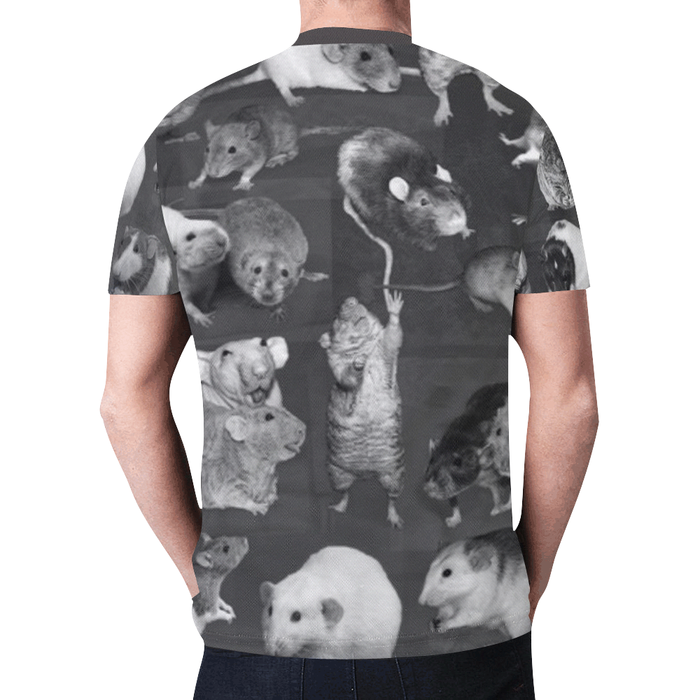 LEGGINGS New All Over Print T-shirt for Men (Model T45)