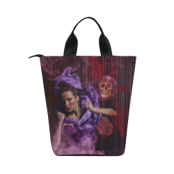 Awesome Witches Ritual Nylon Lunch Tote Bag (Model 1670)