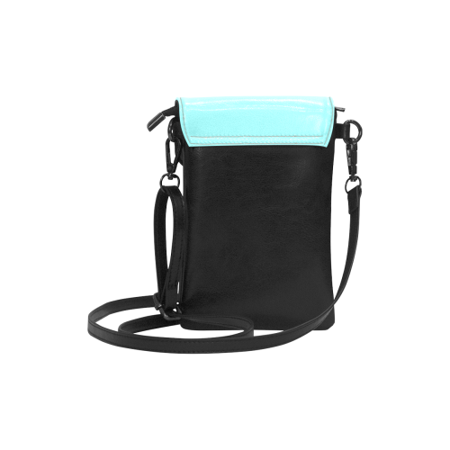 color ice blue Small Cell Phone Purse (Model 1711)