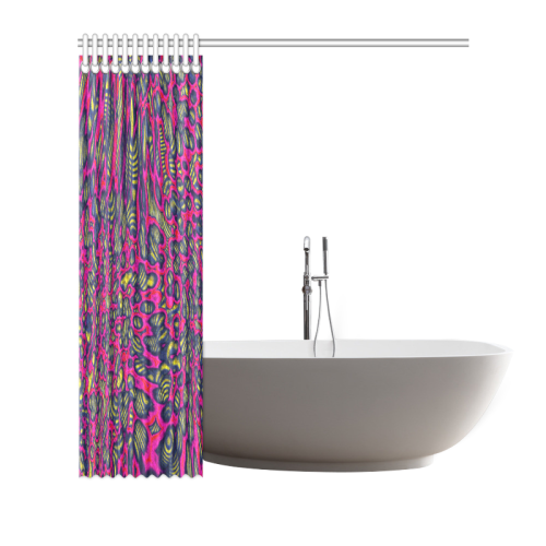 70s chic 1 Shower Curtain 66"x72"