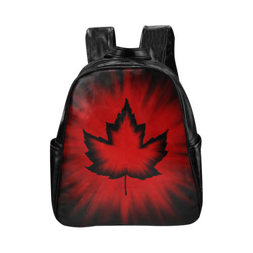Canada Souvenir Backpacks Cool New Multi-Pockets Backpack (Model 1636)