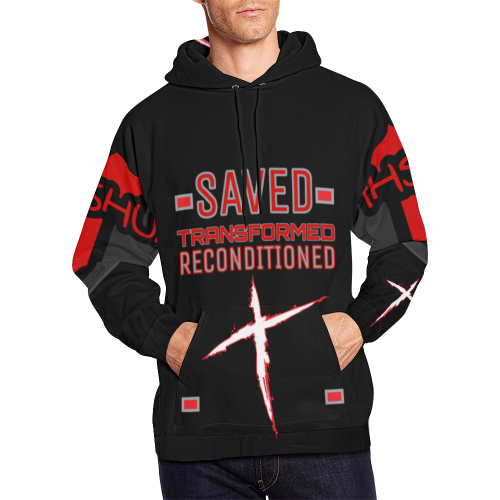 Saved Transformed Hoodie BR All Over Print Hoodie for Men (USA Size) (Model H13)