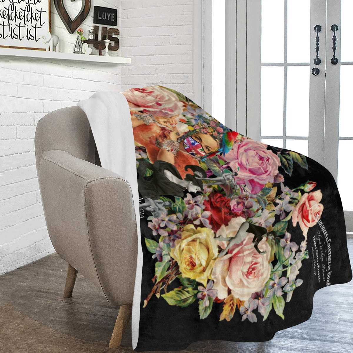 Nuit des Roses 2020 Ultra-Soft Micro Fleece Blanket 60"x80"
