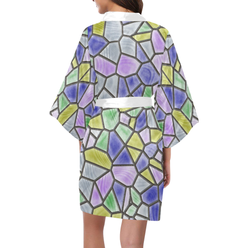 Mosaic Linda 5 by JamColors Kimono Robe