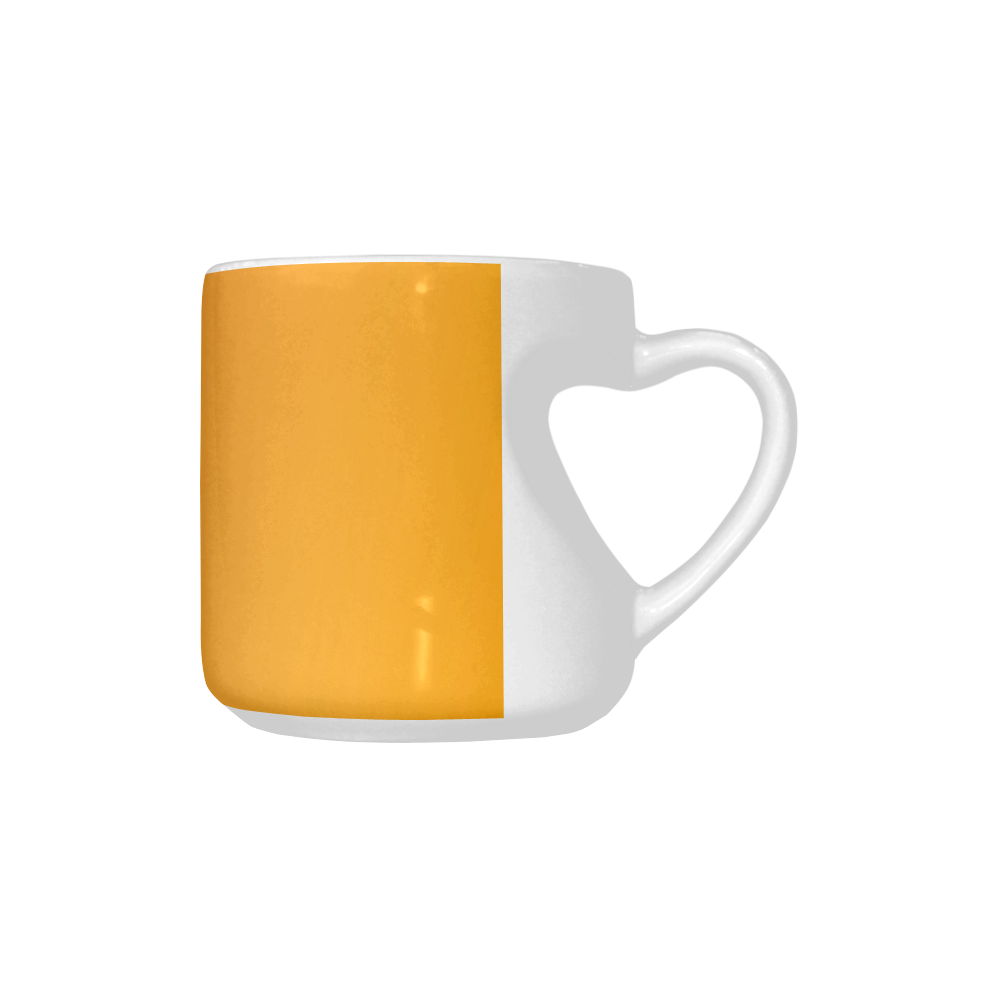 MUG WITH GOLD LINES Heart-shaped Mug(10.3OZ)