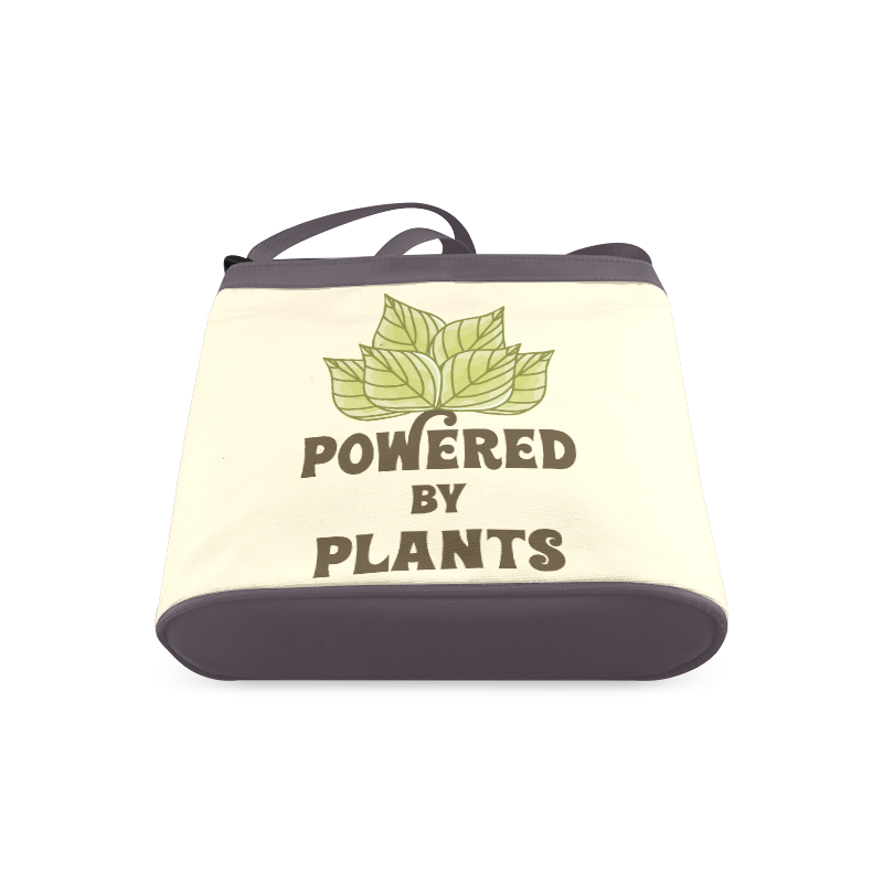Powered by Plants (vegan) Crossbody Bags (Model 1613)