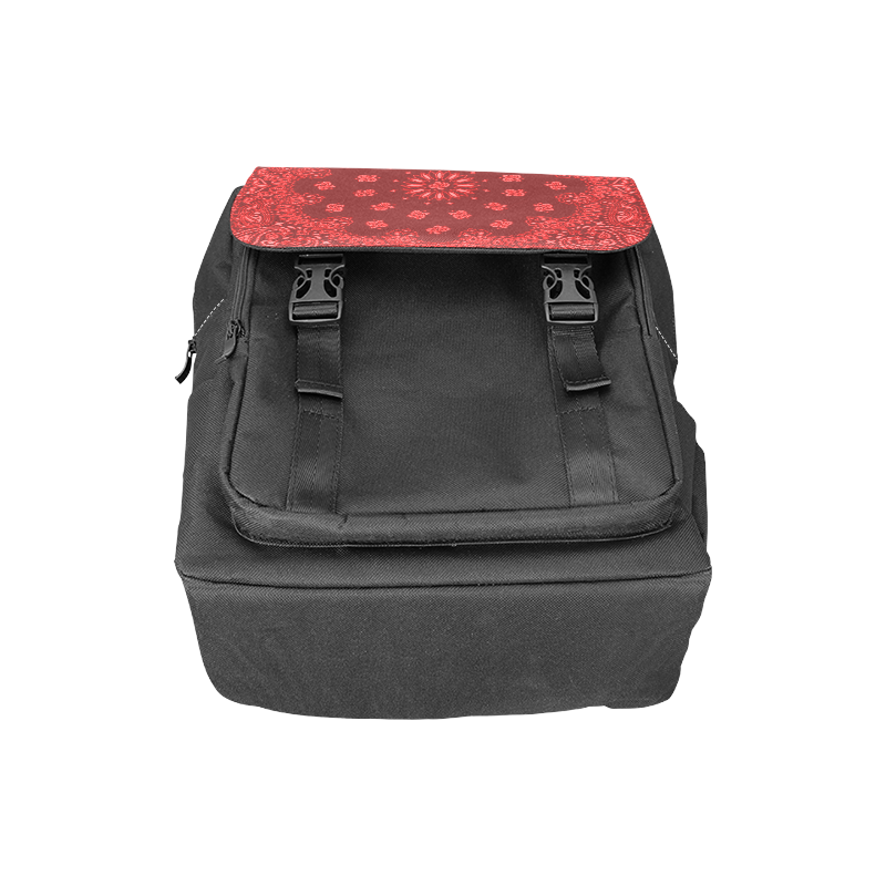 mce bandana backpack red 2 Casual Shoulders Backpack (Model 1623)