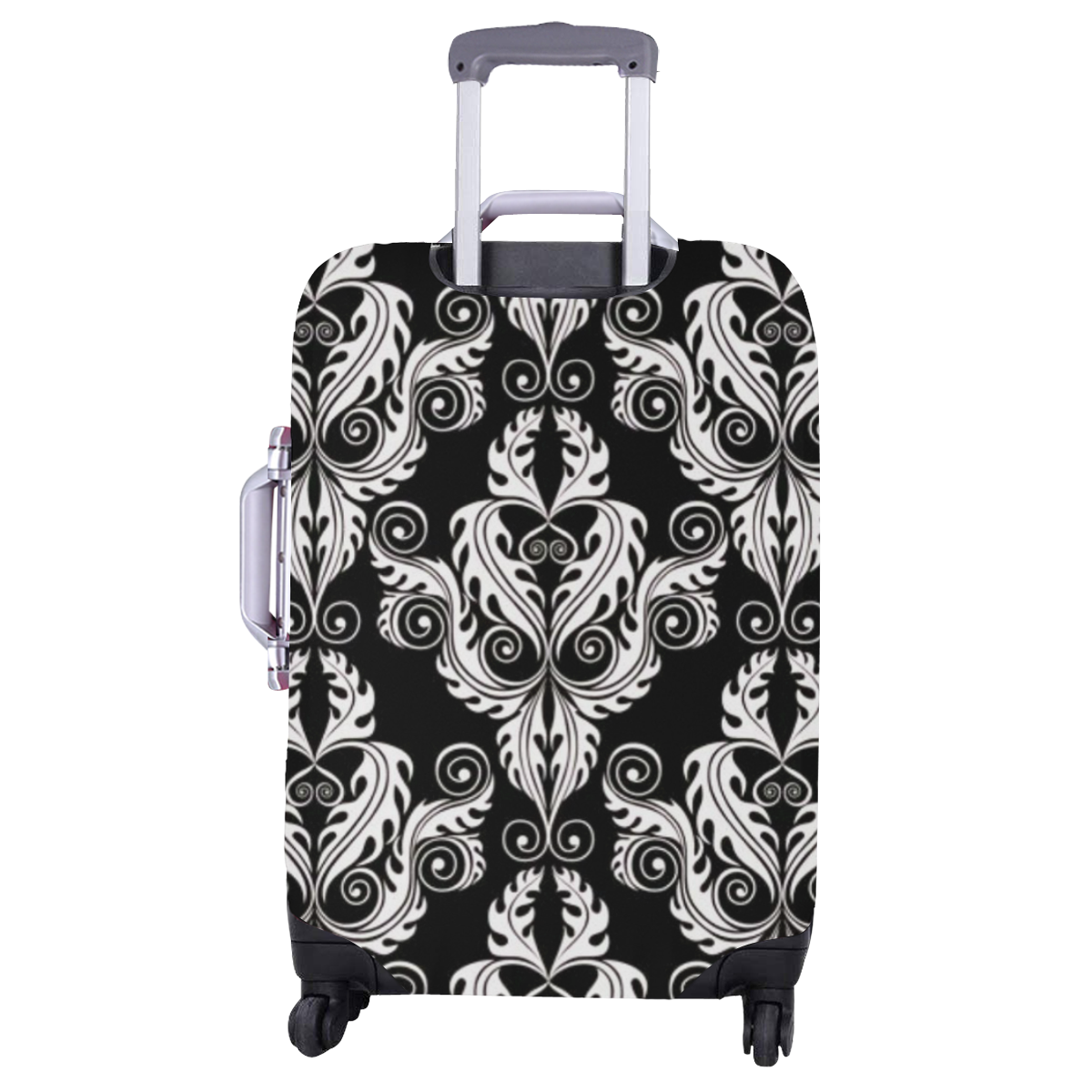 Stunning black and white 14 Luggage Cover/Large 26"-28"