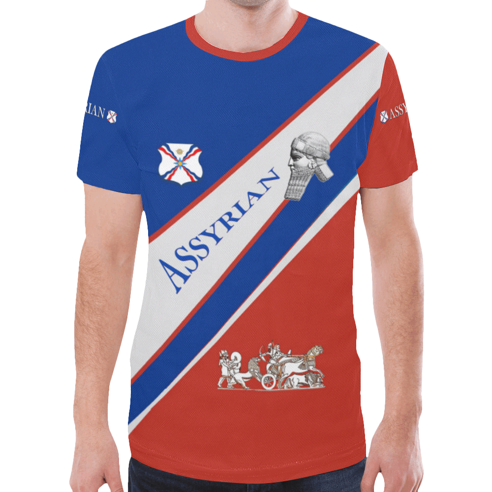 The Assyrian King New All Over Print T-shirt for Men (Model T45)