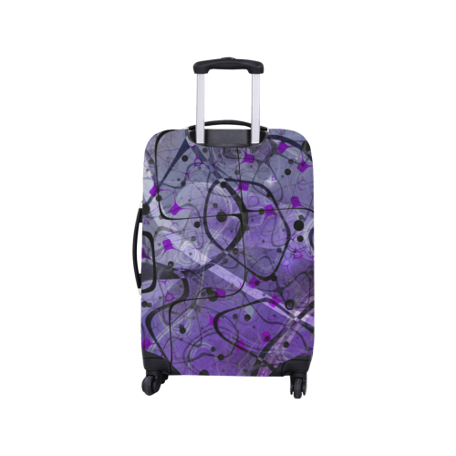 Messy Lavender Luggage Cover/Small 18"-21"