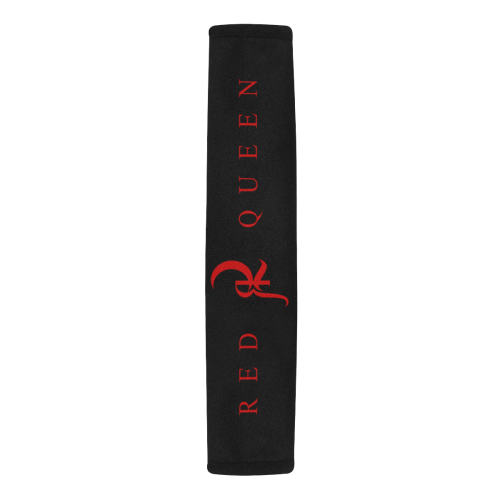 Red Queen Logo Red & Black Car Seat Belt Cover 7''x12.6''