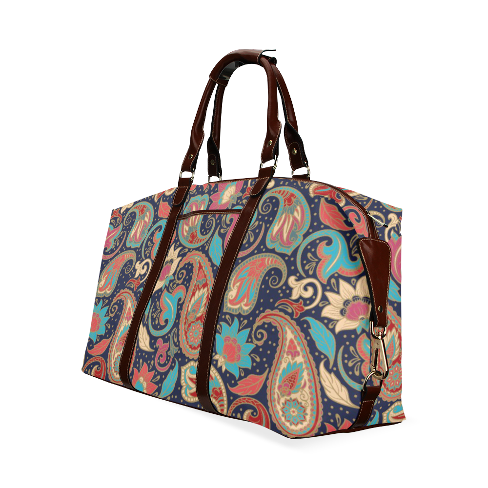 Paisley Pattern Classic Travel Bag (Model 1643) Remake