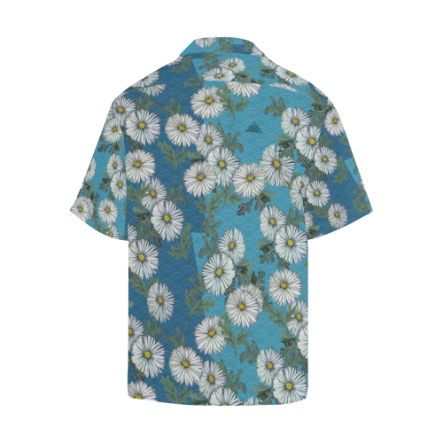 The Lowest of Low Daisies Acquamarino Hawaiian Shirt (Model T58)