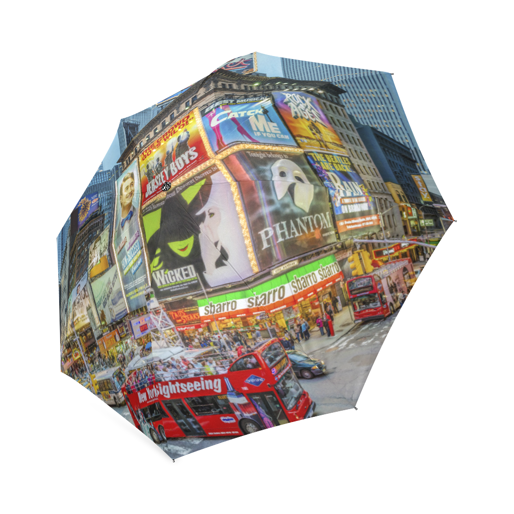 Times Square III Special Finale Edition Foldable Umbrella (Model U01)