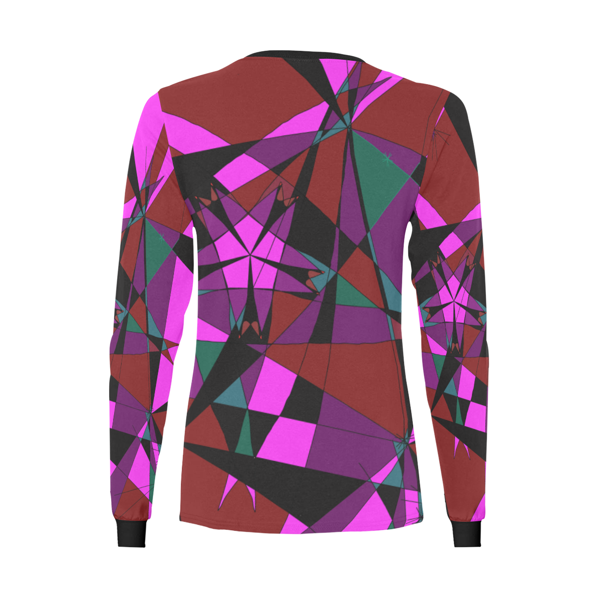 Abstract #13 2020 Women's All Over Print Long Sleeve T-shirt (Model T51)