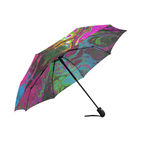wonderful fractal 3184 by JamColors Auto-Foldable Umbrella (Model U04)