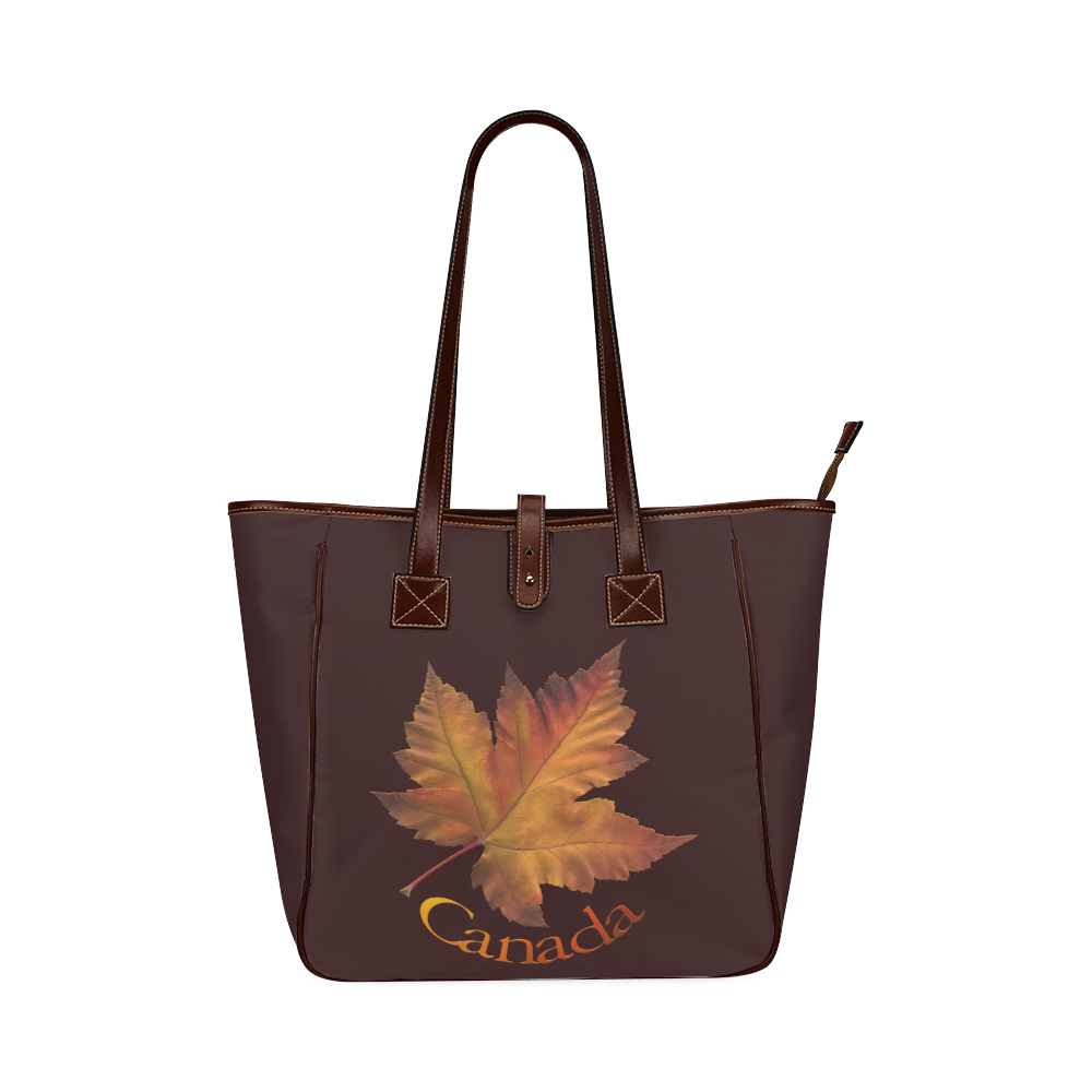 Canada Maple Leaf Tote Bags Classic Tote Bag (Model 1644)