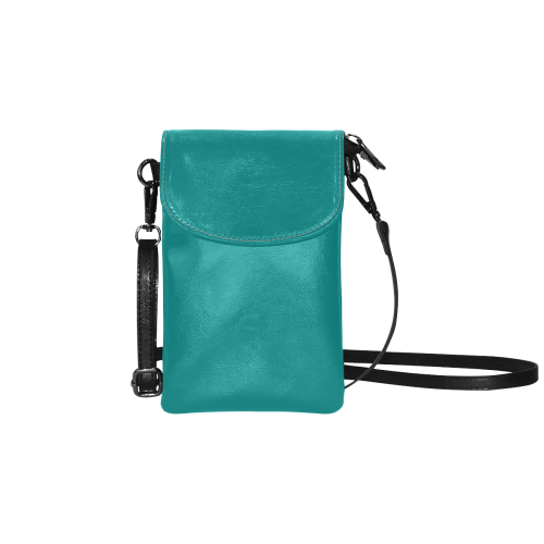 color teal Small Cell Phone Purse (Model 1711)