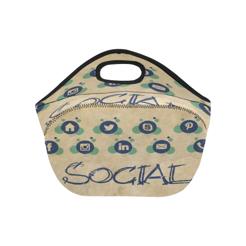 PORTA COMIDA Neoprene Lunch Bag/Small (Model 1669)