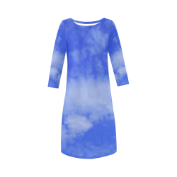Blue Clouds Arts Add Round Collar Dress (D22)
