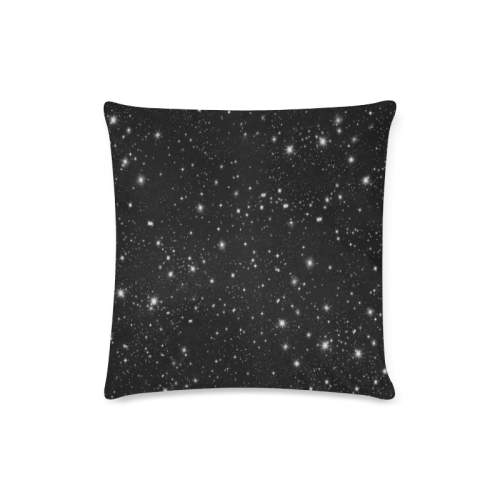 Stars in the Universe Custom Zippered Pillow Case 16"x16"(Twin Sides)