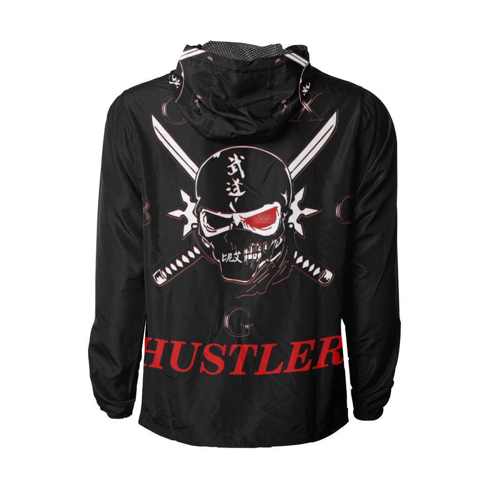 Hustler Killa Ninja Unisex All Over Print Windbreaker (Model H23)