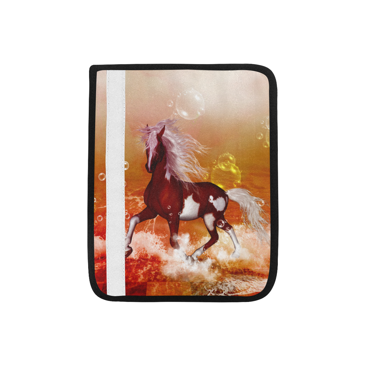 The wild horse Car Seat Belt Cover 7''x8.5''