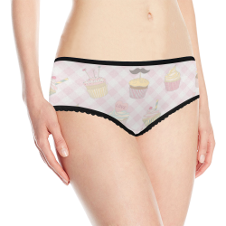 Cupcakes Women's All Over Print Classic Briefs (Model L13)