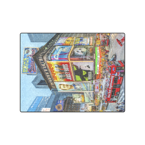 Times Square III Special Finale Edition Blanket 50"x60"