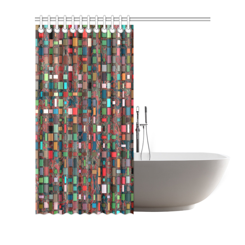Mosaic Shower Curtain 66"x72"