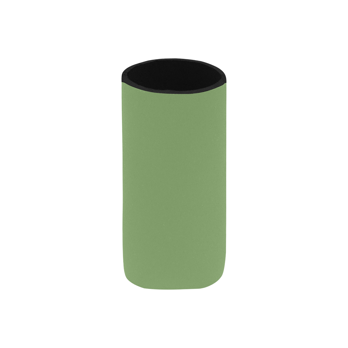 color asparagus Neoprene Can Cooler 5" x 2.3" dia.