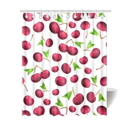 Cherries Shower Curtain 69"x84"