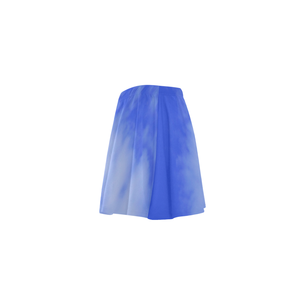 Blue Clouds Mini Skating Skirt (Model D36)