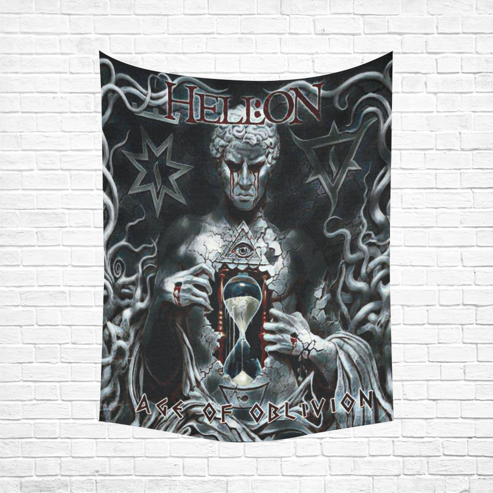 Gothic Hell On Age Of Oblivion Black Light Color Cotton Linen Wall Tapestry 60"x 80"