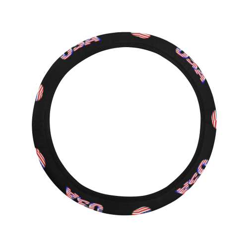 USA Steering Wheel Cover with Elastic Edge