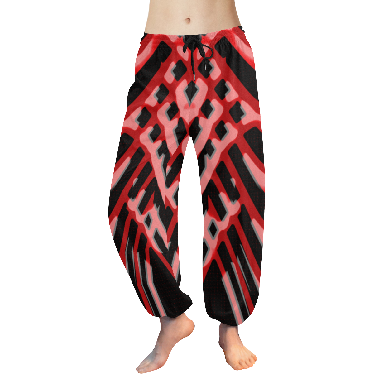 abstract_5500_2019_RBW_141h Women's All Over Print Harem Pants (Model L18)