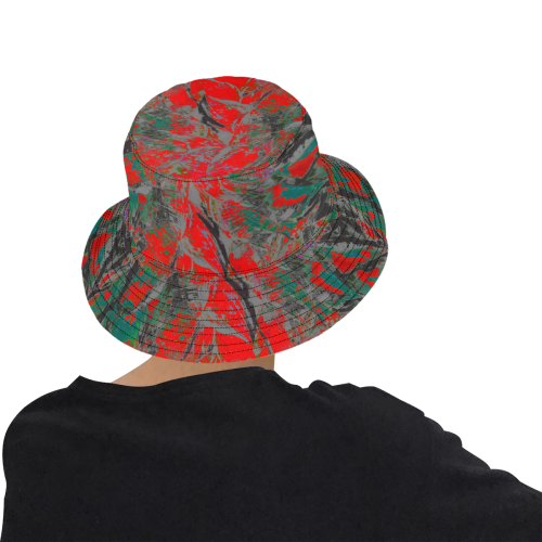 wheelVibe2_8500 25 low All Over Print Bucket Hat for Men