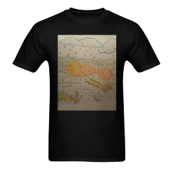 under the sea Men's T-shirt in USA Size (Front Printing Only) (Model T02)