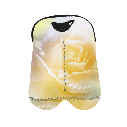 Soft yellow roses 2-Bottle Neoprene Wine Bag