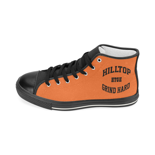 HillTop Grind Hard Men’s Classic High Top Canvas Shoes (Model 017)
