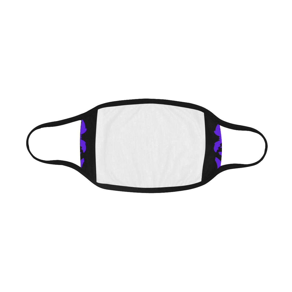Purple bat mask Mouth Mask (2 Filters Included) (Non-medical Products)