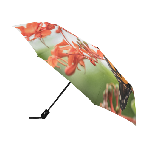 Monarch Butterfly Dreams Anti-UV Auto-Foldable Umbrella (U09)