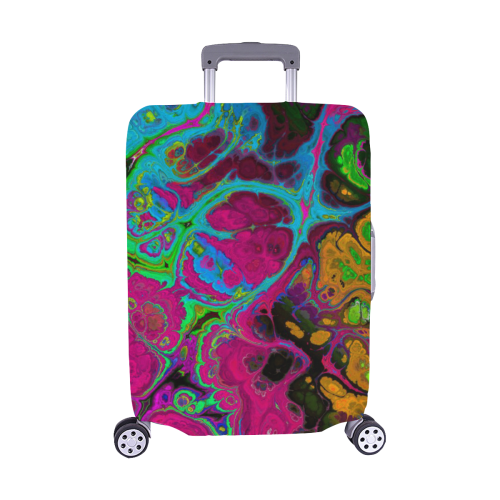 wonderful fractal 3184 by JamColors Luggage Cover/Medium 22"-25"
