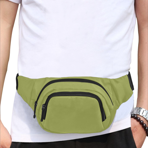Color Solid Pepper Stem Fanny Pack/Small (Model 1677)