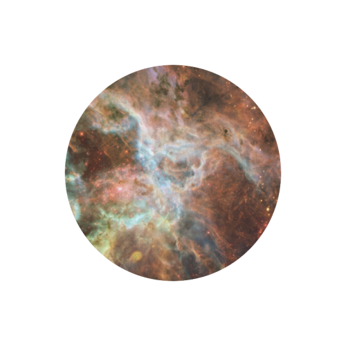 galaxy mouse pad Round Mousepad